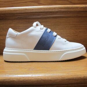 Marc Cain White and Blue Sneakers